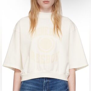 Anine Bing x Reebok Shirt XL in chalk